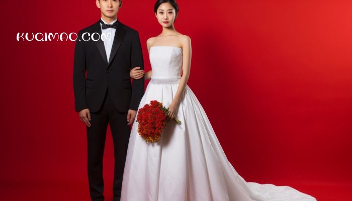 预制风还是吹到了婚礼圈 在婚礼前20天拍摄照片