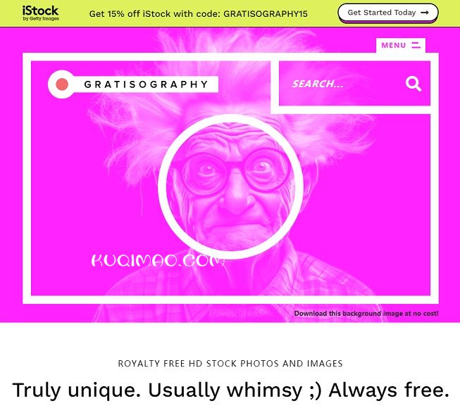 Gratisography网站截图
