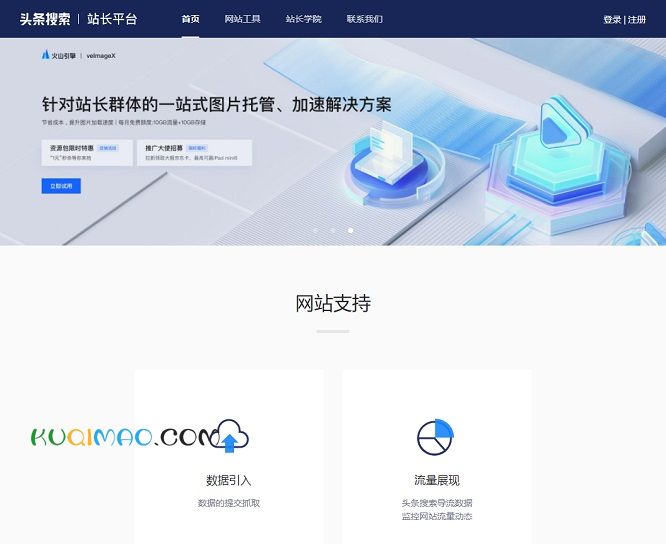 头条搜索站长平台网站截图