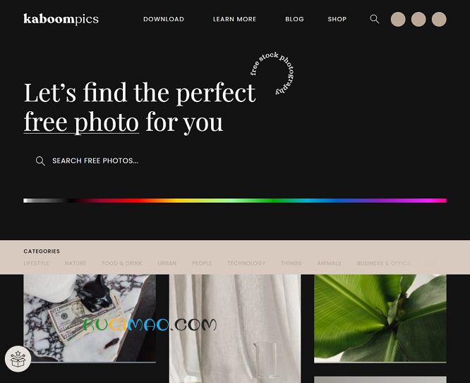 KaboomPics网站截图