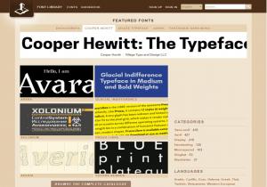 Font Library