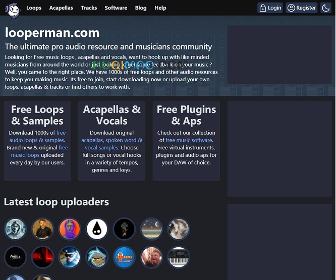 looperman网站截图