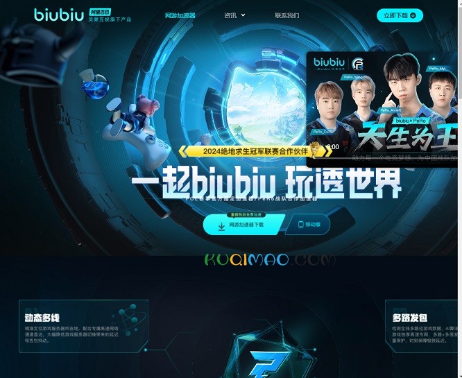 biubiu加速器网站截图