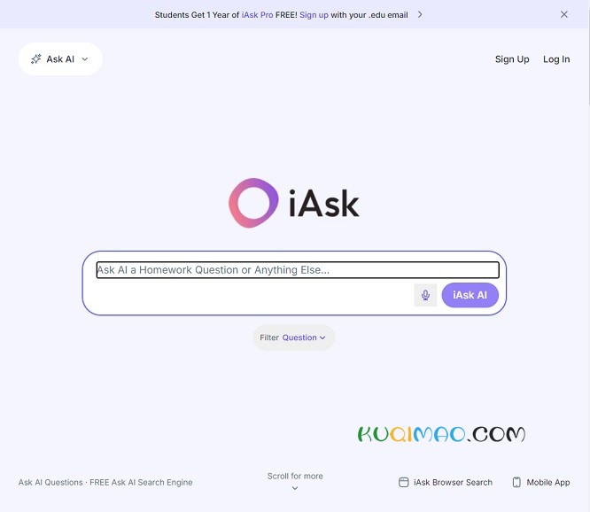iAsk.Ai网站截图