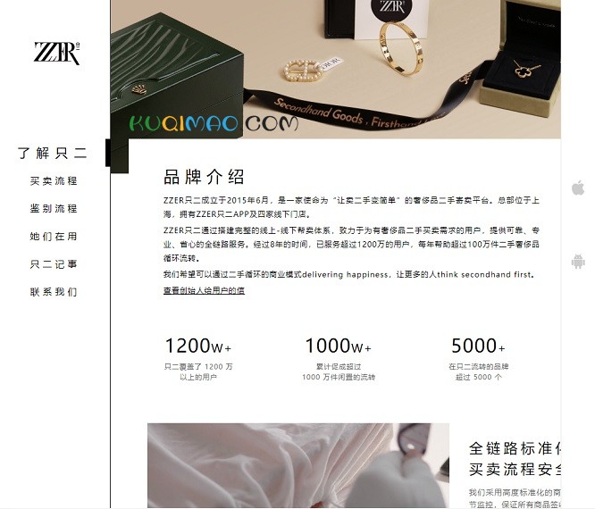 只二网站截图
