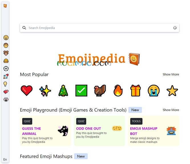 emojipedia网站截图