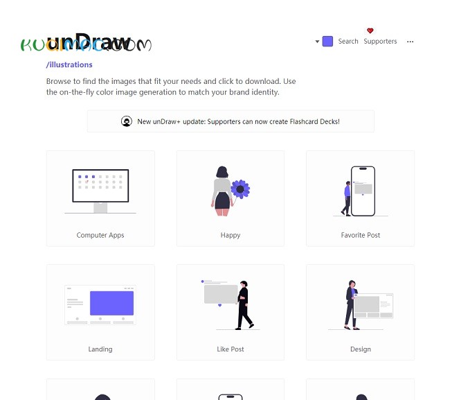 Undrawn网站截图
