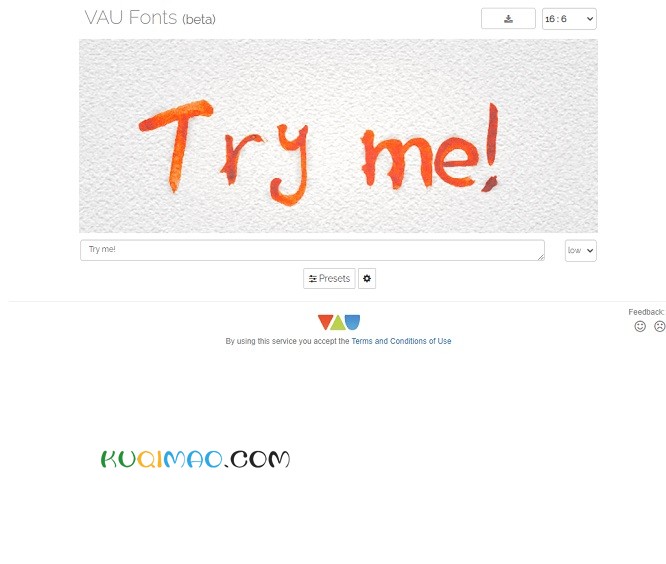 VAU Fonts网站截图
