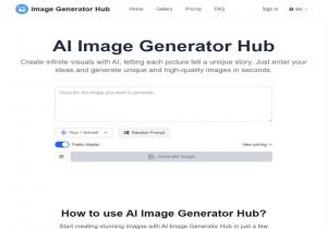 AI Image Generator Hub