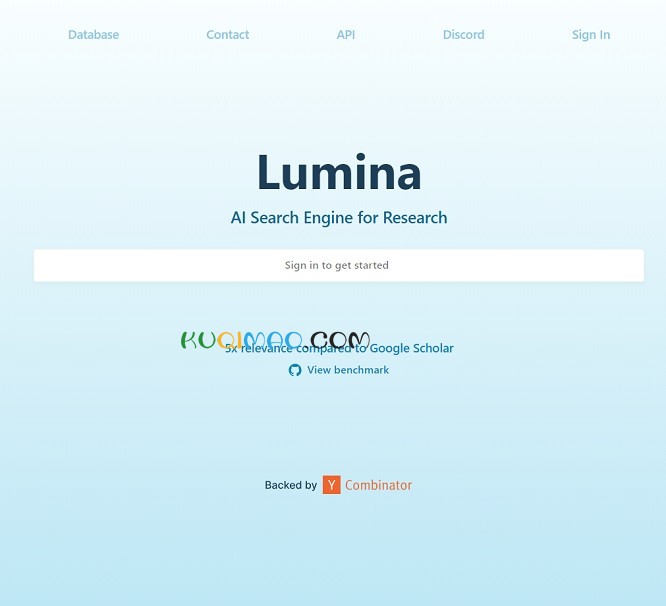 Lumina网站截图