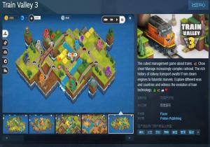 《火车山谷3》解密游戏在Steam平台公布