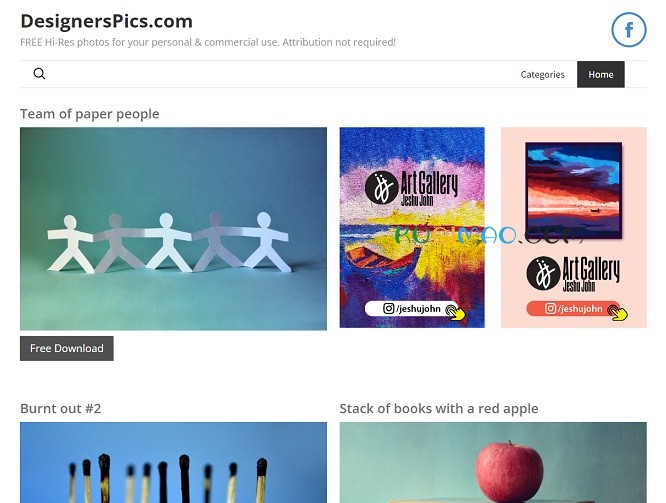 DesignersPics网站截图