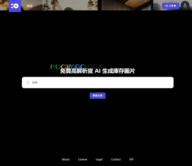 cgfaces网站截图
