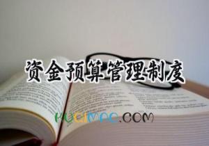 资金预算管理制度范文 资金预算管理制度有哪些