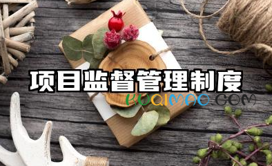 项目监督管理制度范本 对项目部工程监督管理制度