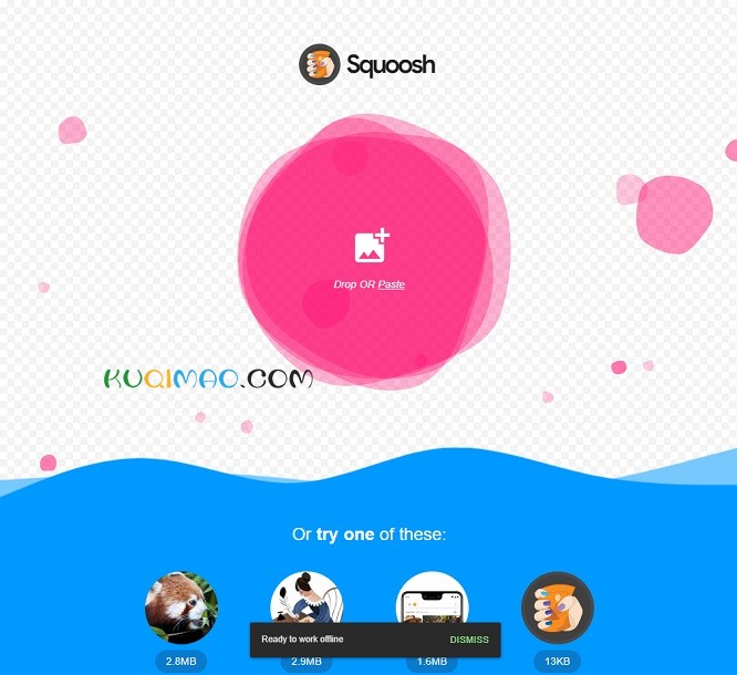Squoosh网站截图