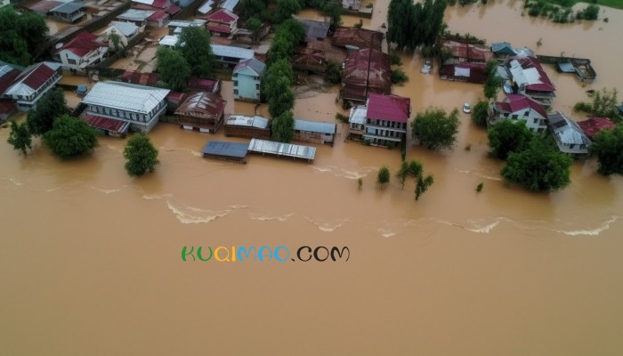榕江最大商场被淹 老板:100万打水漂