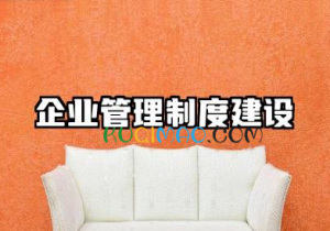 企业管理制度建设范文 企业内部管理制度建设情况
