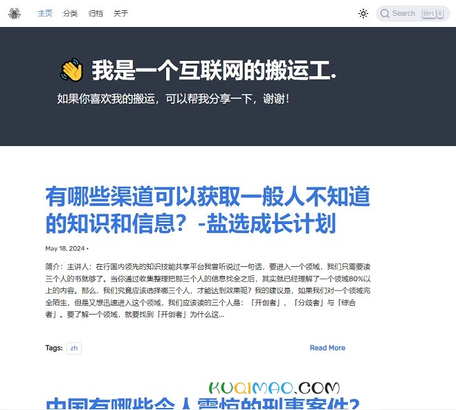 盐神阁网站截图