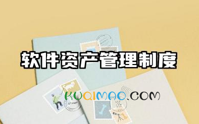 软件资产管理制度内容 软件资产管理的规章制度