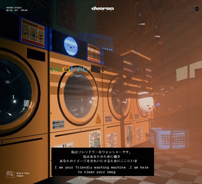 Dverso Laundry网站截图