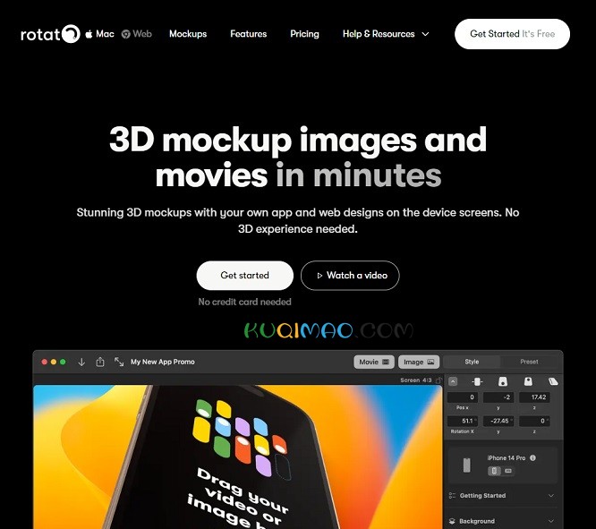 Rotato网站截图 Rotato网站截图