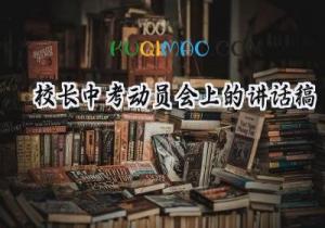 2025校长中考动员会上的讲话稿 校长在中考动员大会上的讲话范文（16篇）