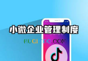 小微企业管理制度范本 小微企业的管理制度经营管理