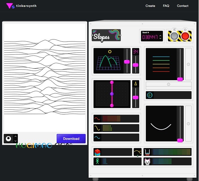 Tinkersynth网站截图 Tinkersynth网站截图