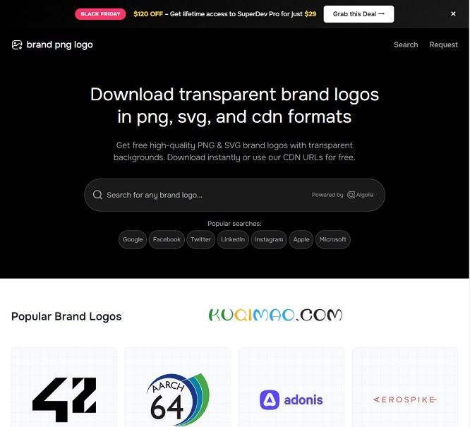 Brand PNG Logo网站截图 Brand PNG Logo网站截图