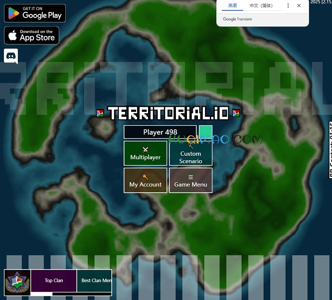 territorial.io网站截图
