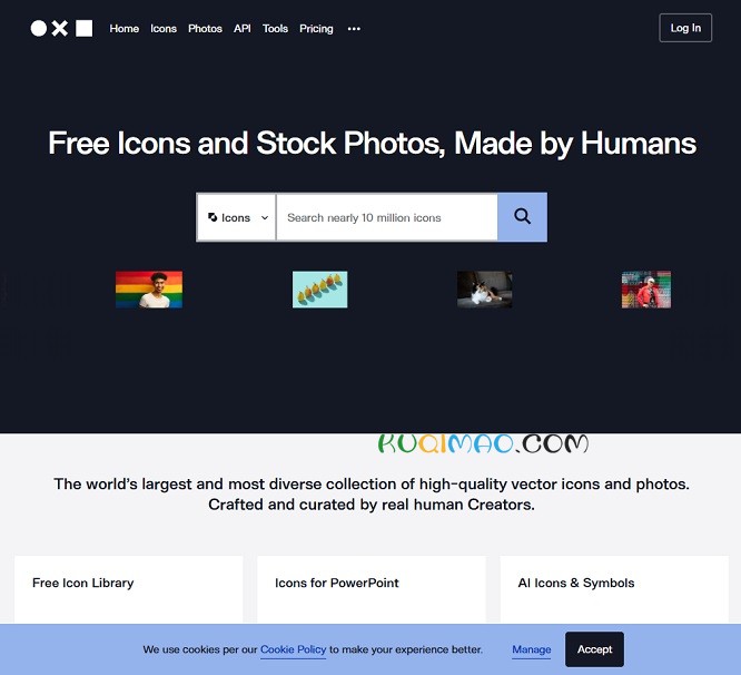 thenounproject网站截图