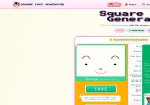 方形脸生成器