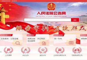 人民法院公告网